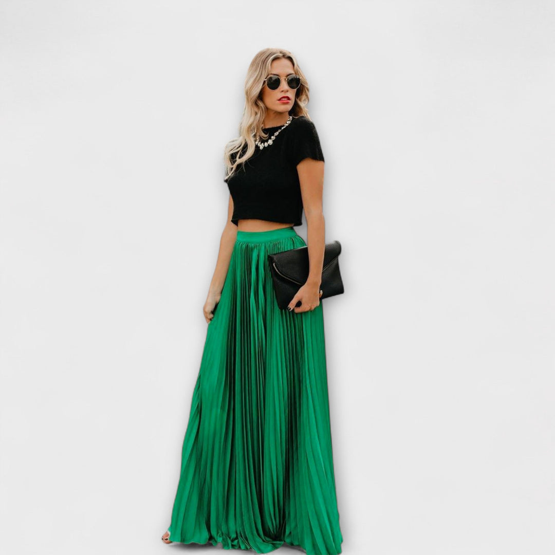 Eleanor & Emily™ | Pleated Maxi Skirt