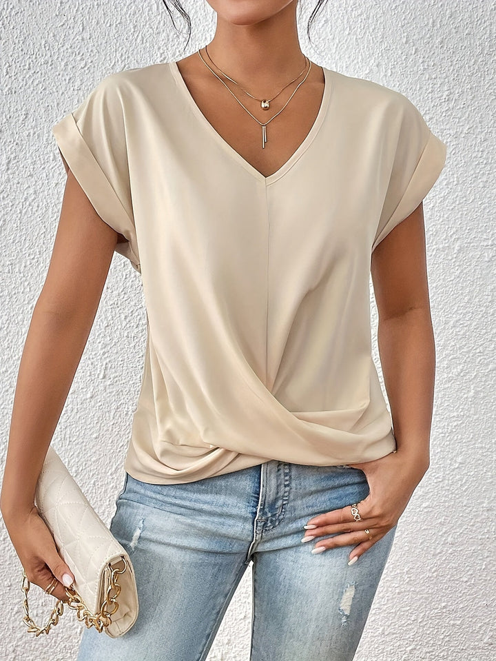 Eleanor & Emily™ | Relaxed Front Twist Top