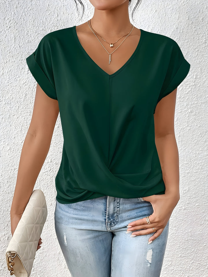Eleanor & Emily™ | Relaxed Front Twist Top