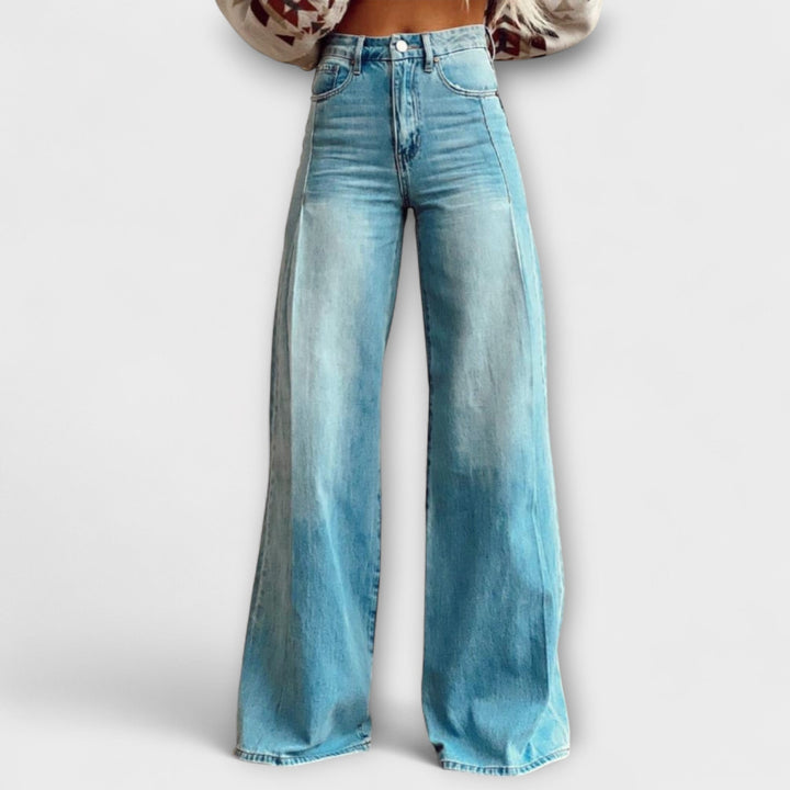Eleanor & Emily™ | Vintage Wide-Leg Denim