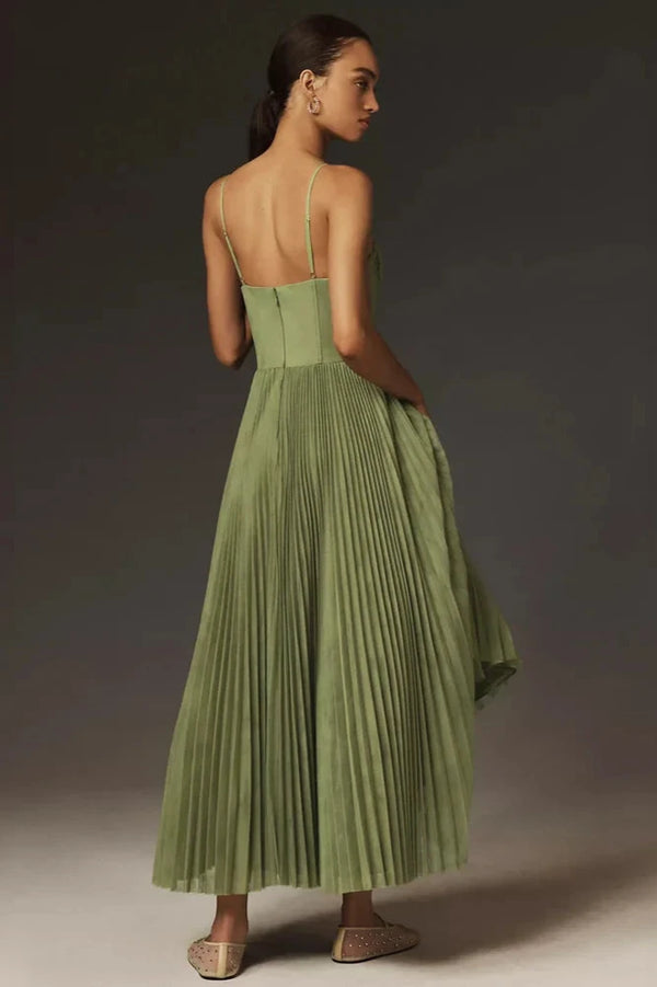 Eleanor & Emily™ | Green Luxury Dress