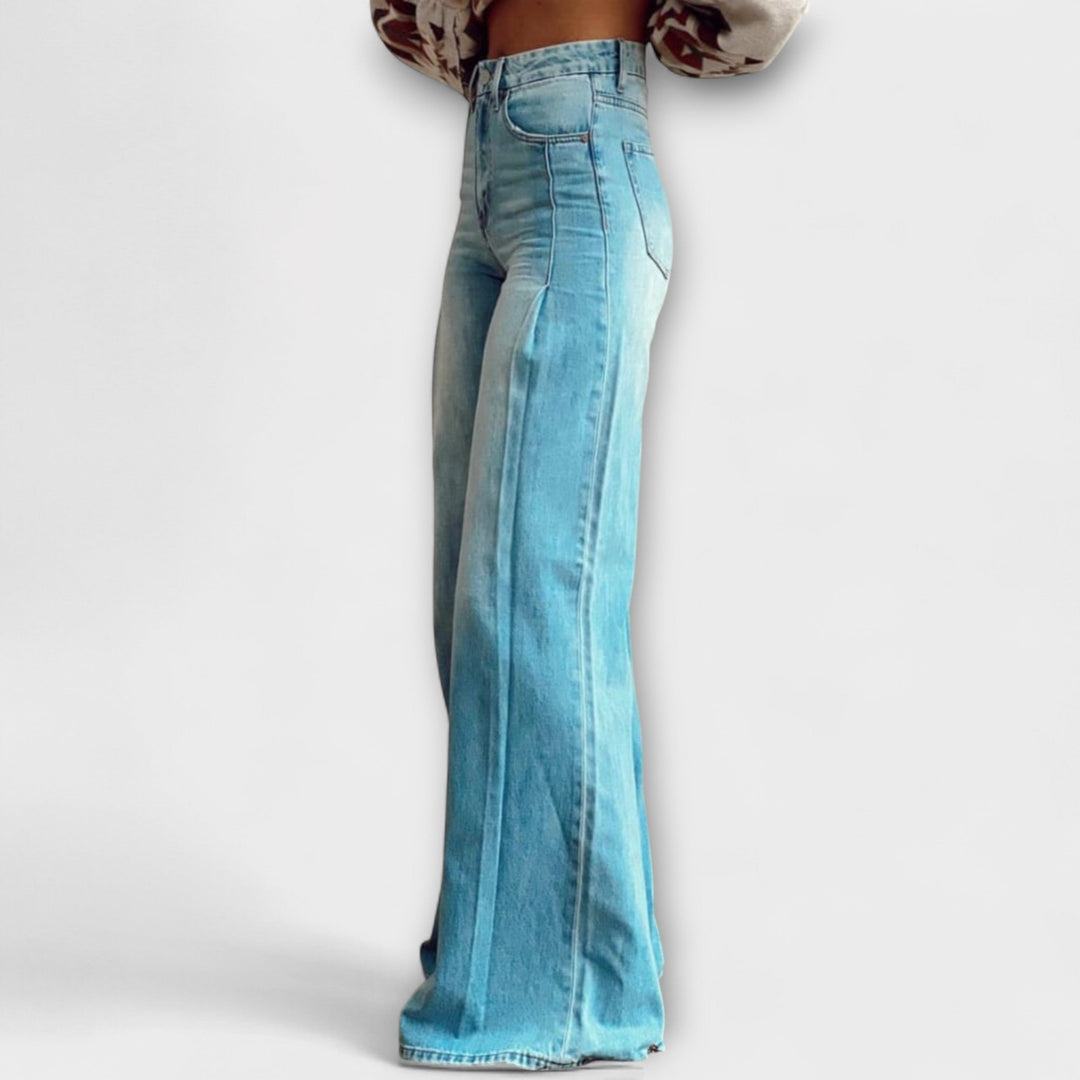 Eleanor & Emily™ | Vintage Wide-Leg Denim