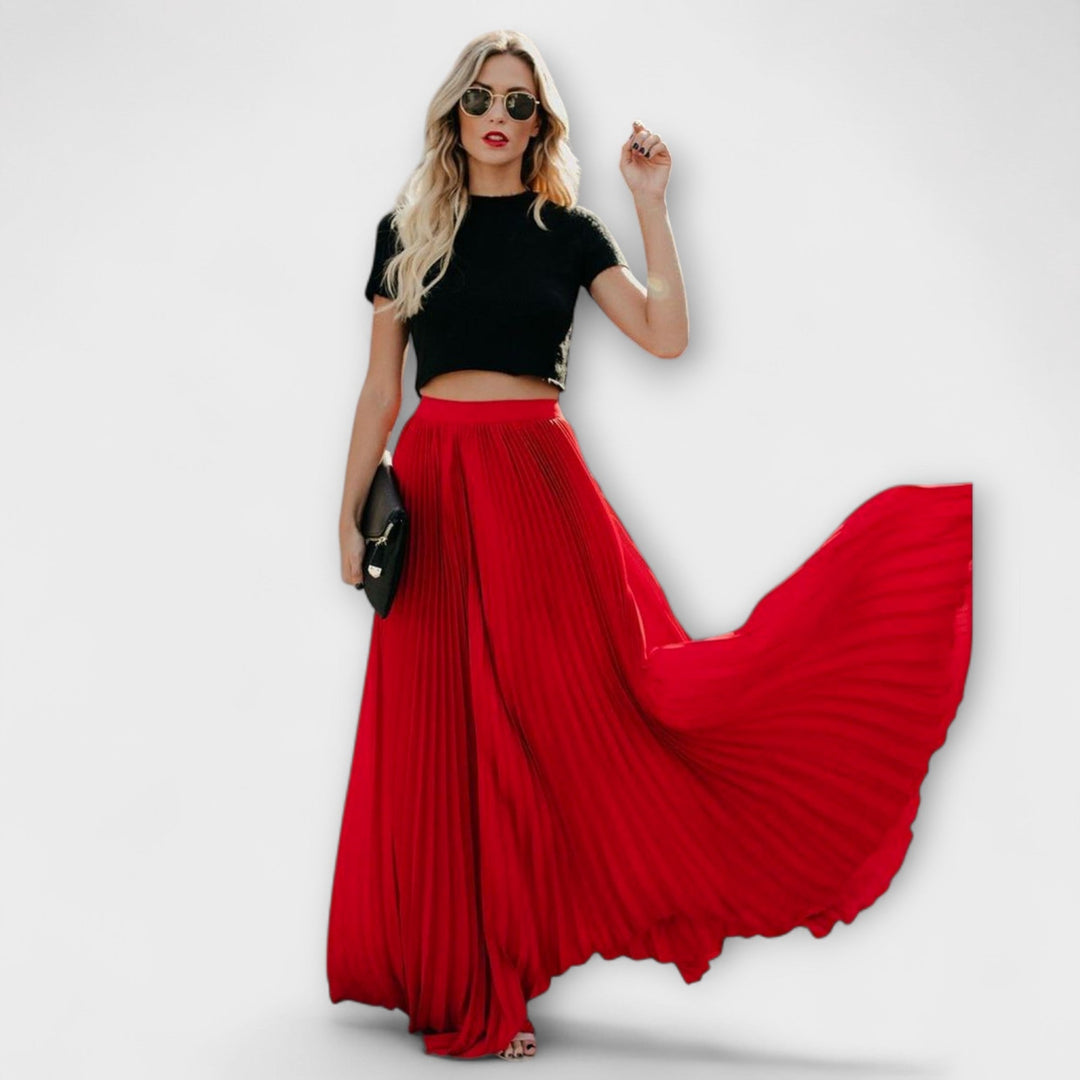 Eleanor & Emily™ | Pleated Maxi Skirt