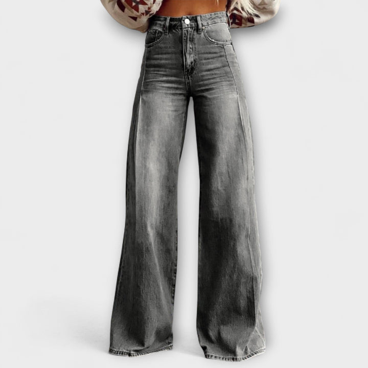 Eleanor & Emily™ | Vintage Wide-Leg Denim