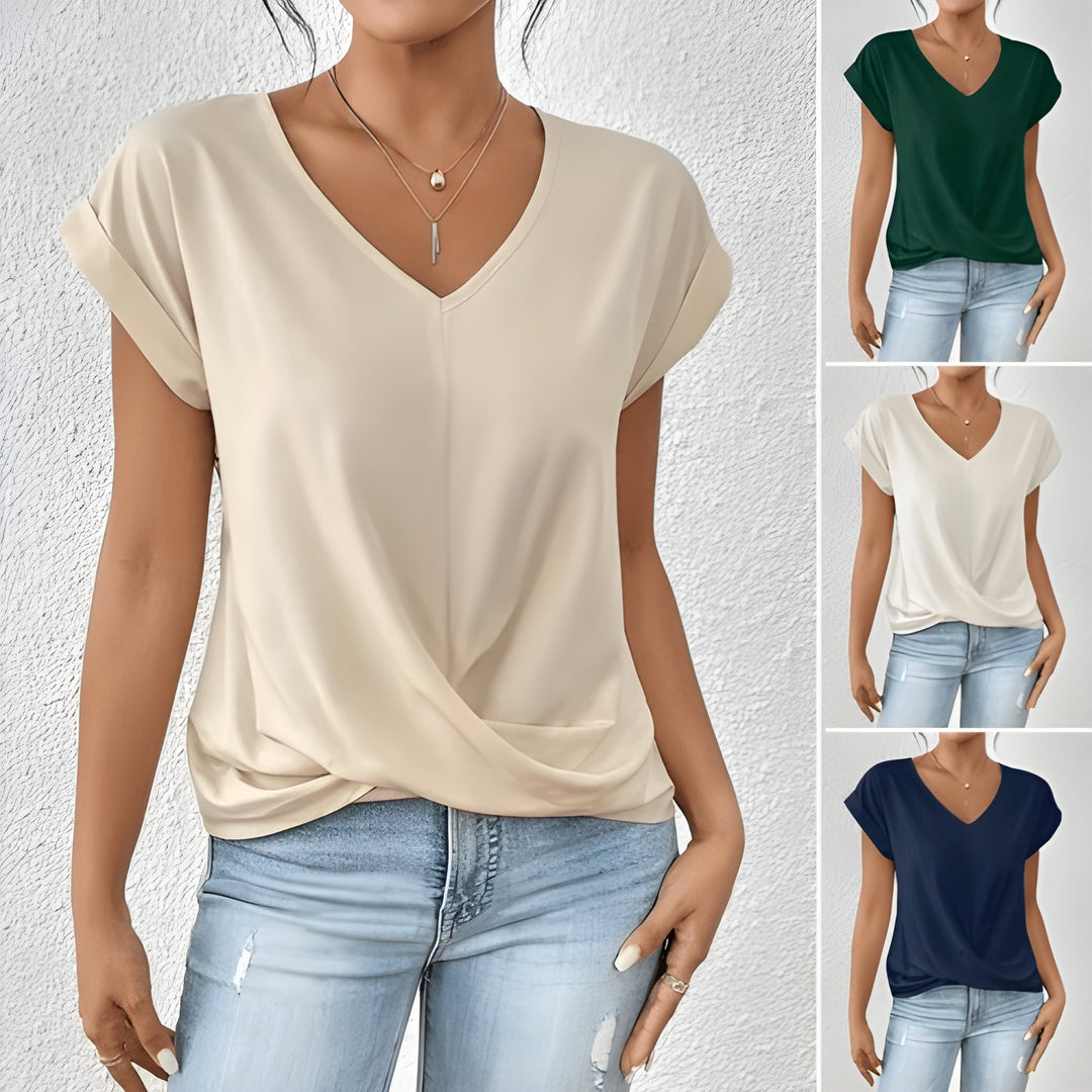 Eleanor & Emily™ | Relaxed Front Twist Top