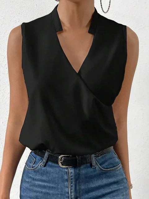 Eleanor & Emily™| Chic Sleeveless Blouse