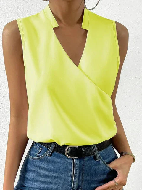 Eleanor & Emily™| Chic Sleeveless Blouse