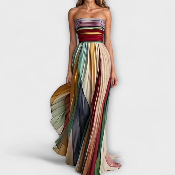 Eleanor & Emily™ | Colourful Luxurious Dress