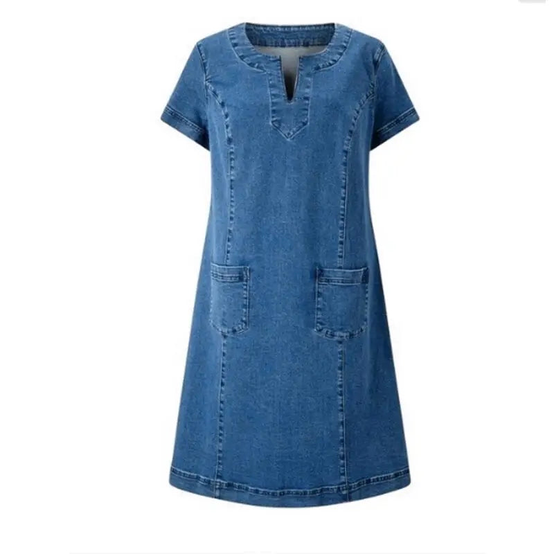 Eleanor & Emily™ | Soft Denim Dress