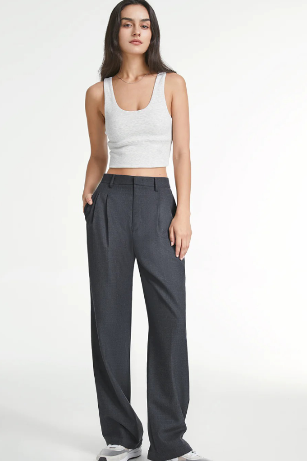 Eleanor & Emily™ | Wide Leg Tailored Pants