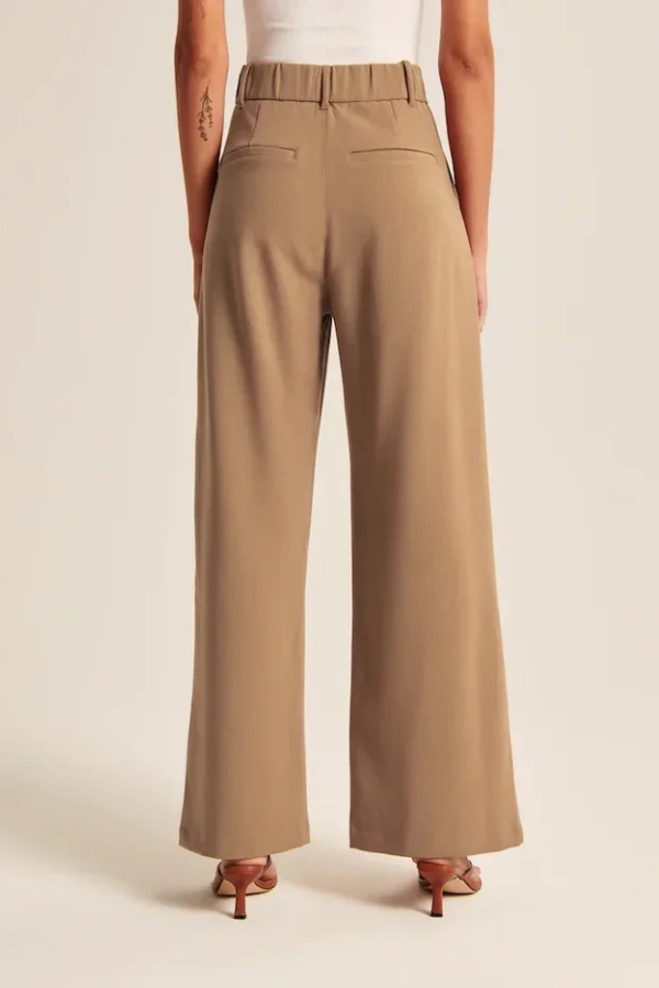 Eleanor & Emily™ | Wide Leg Tailored Pants