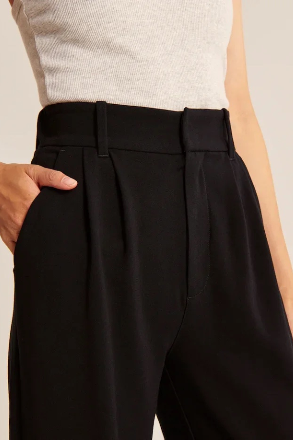 Eleanor & Emily™ | Wide Leg Tailored Pants