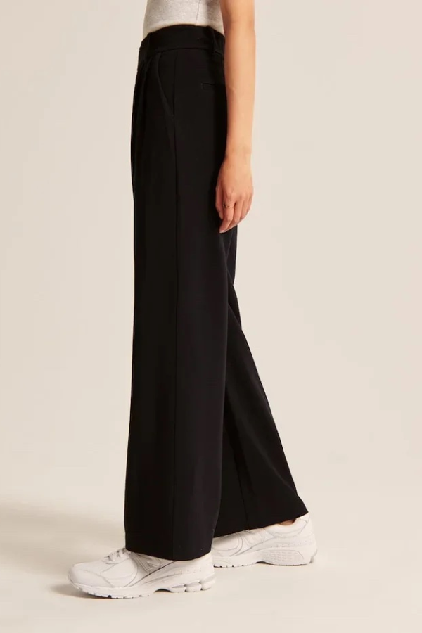 Eleanor & Emily™ | Wide Leg Tailored Pants