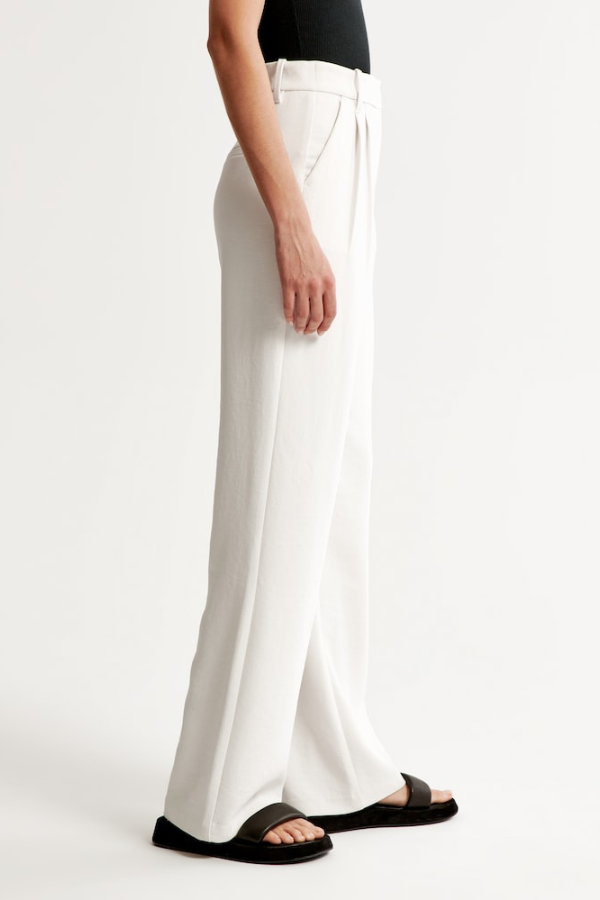 Eleanor & Emily™ | Wide Leg Tailored Pants