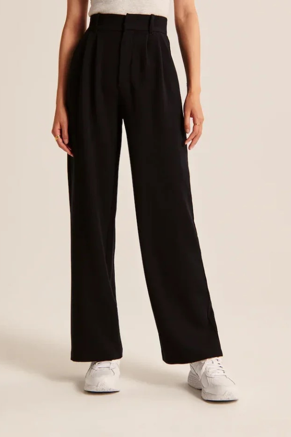 Eleanor & Emily™ | Wide Leg Tailored Pants