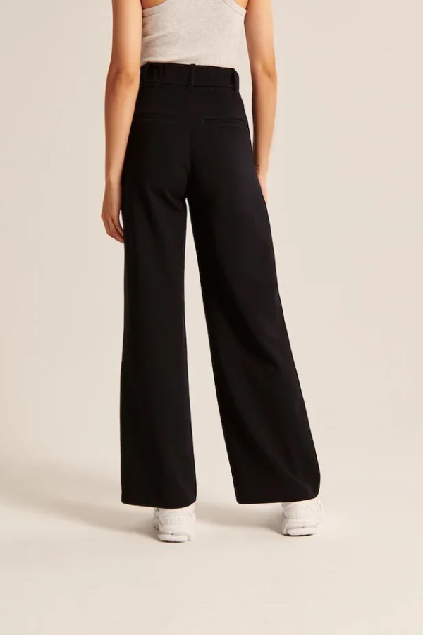 Eleanor & Emily™ | Wide Leg Tailored Pants