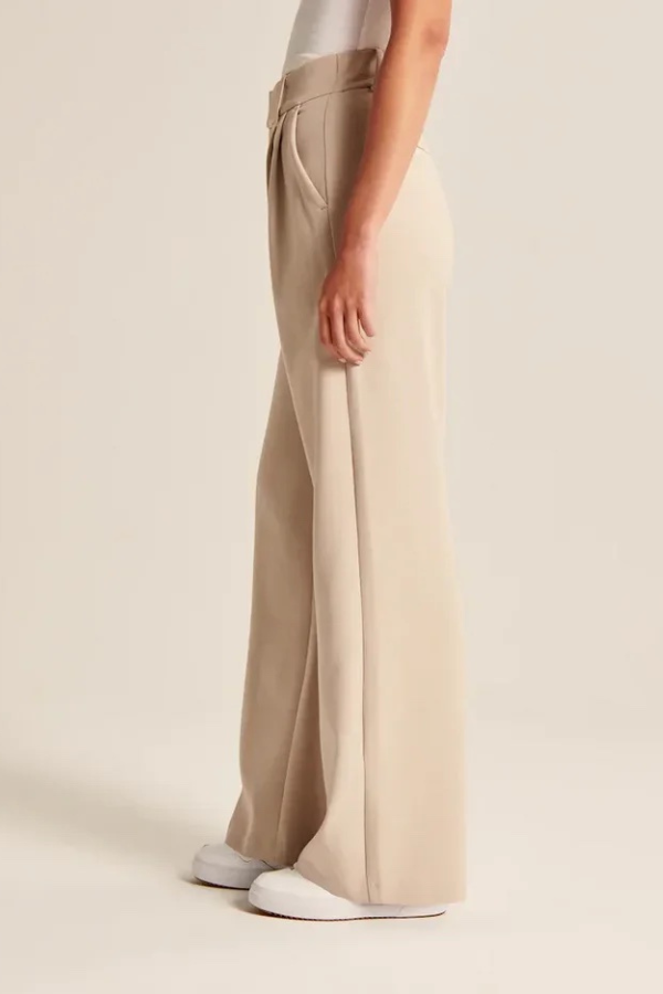 Eleanor & Emily™ | Wide Leg Tailored Pants