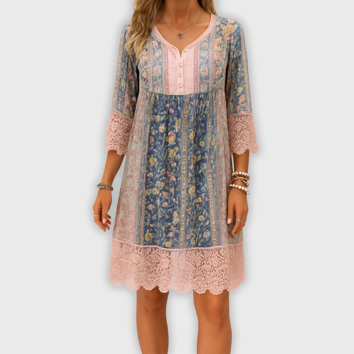 Eleanor & Emily™ | Luxury Patterned Dress