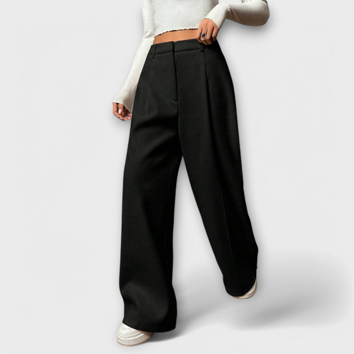 Eleanor & Emily™ | Wide High-Waist Pants