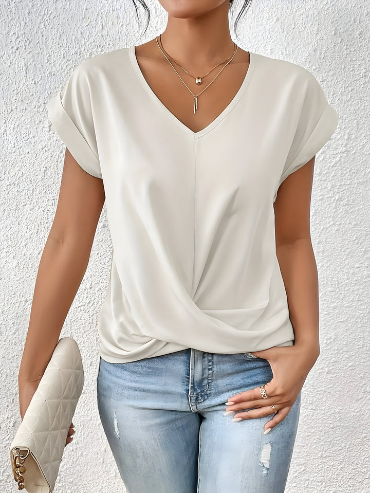 Eleanor & Emily™ | Relaxed Front Twist Top