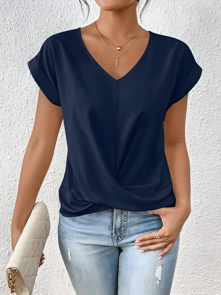 Eleanor & Emily™ | Relaxed Front Twist Top