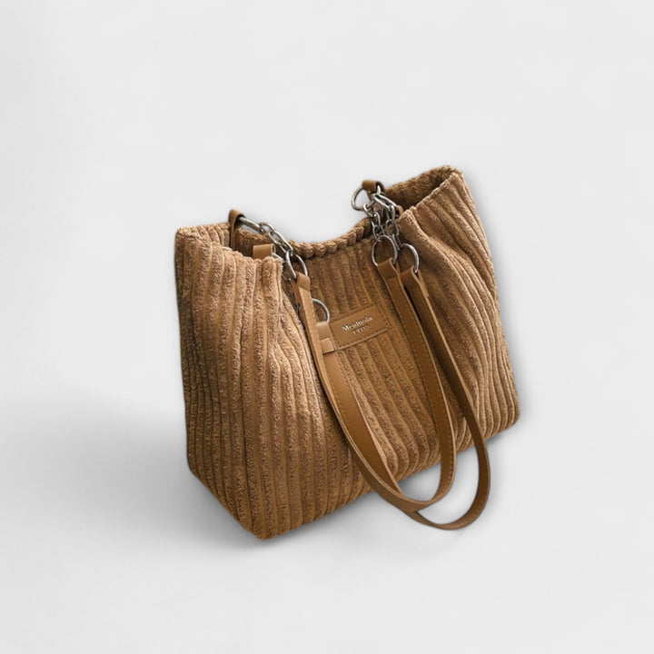 Olivia™ - Soft Cord Shoulder Bag