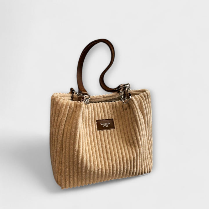 Olivia™ - Soft Cord Shoulder Bag